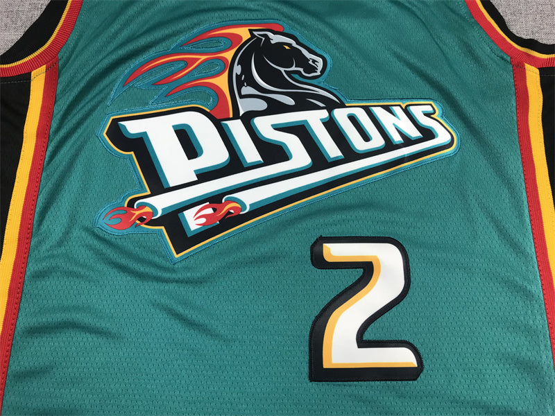 Men's Detroit Pistons Cade Cunningham Teal 2022/23 Swingman Jersey - Classic Edition