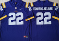 Men's LSU Tigers Clyde Edwards-Helaire Purple Player Game Jersey