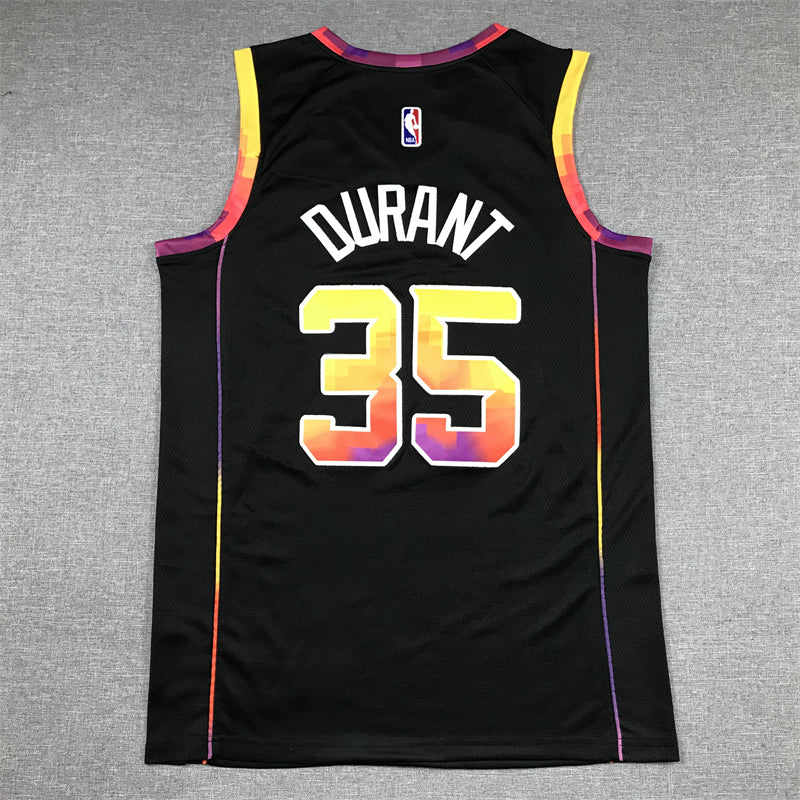 Men's Phoenix Suns Kevin Durant Black 2022/23 Statement Edition Swingman Jersey