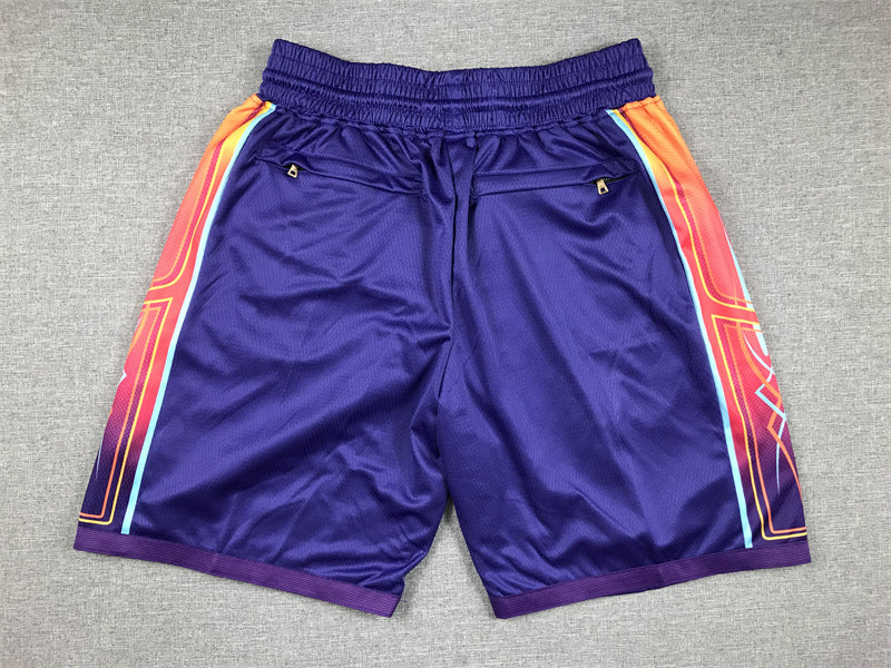 Men's Phoenix Suns Purple 2023/24 Pocket Shorts City Edition