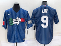 Men's Los Angeles Dodgers Gavin Lux Blue Alternate Game Jersey