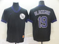 Men's Colorado Rockies Charlie Blackmon Black Replica Baseball Jersey