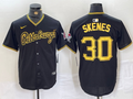 Men's Pittsburgh Pirates Paul Skenes Black Replica Player Jersey