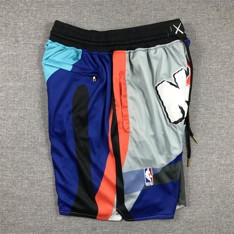 Men's Brooklyn Nets Black 2023/24 Pocket Shorts City Edition
