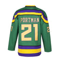 Men's Anaheim Ducks Dean Portman Green Breakaway Jersey