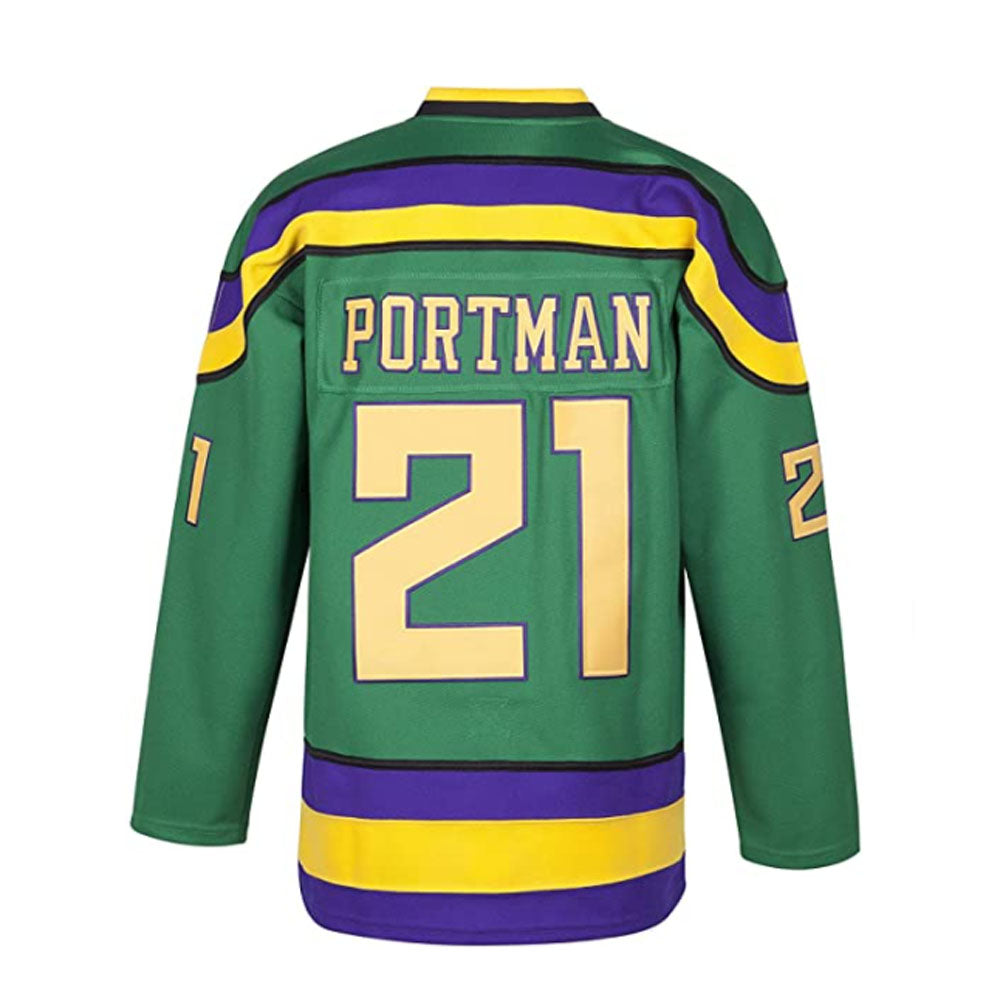 Men's Anaheim Ducks Dean Portman Green Breakaway Jersey