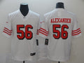 Men's San Francisco 49ers Kwon Alexander White Game Player Jersey