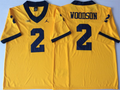 Men's Michigan Wolverines Charles Woodson Yellow Alumni Player Game Jersey