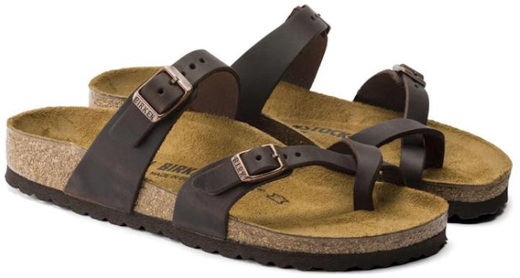 Birkenstock Mayari Natural Leather 0171321 Oiled Habana Brown Sandals
