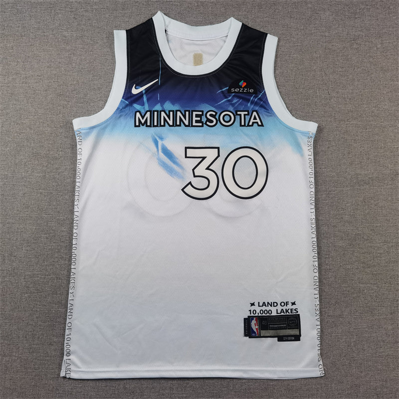 Men's Minnesota Timberwolves Julius Randle White 2024/25 Swingman Player Jersey - City Edition