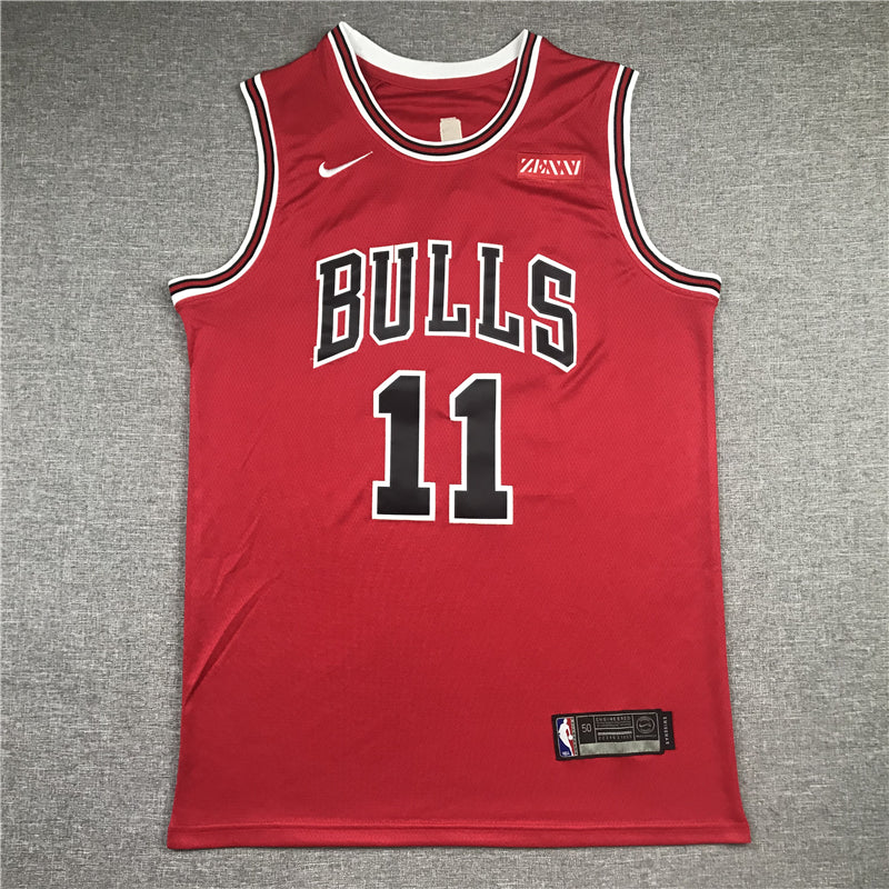 Men's Chicago Bulls DeMar DeRozan Red Fast Break Replica Player Jersey