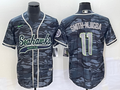 Men's Seattle Seahawks Jaxon Smith-Njigba Grey Camouflage Game Jersey Joint Edition