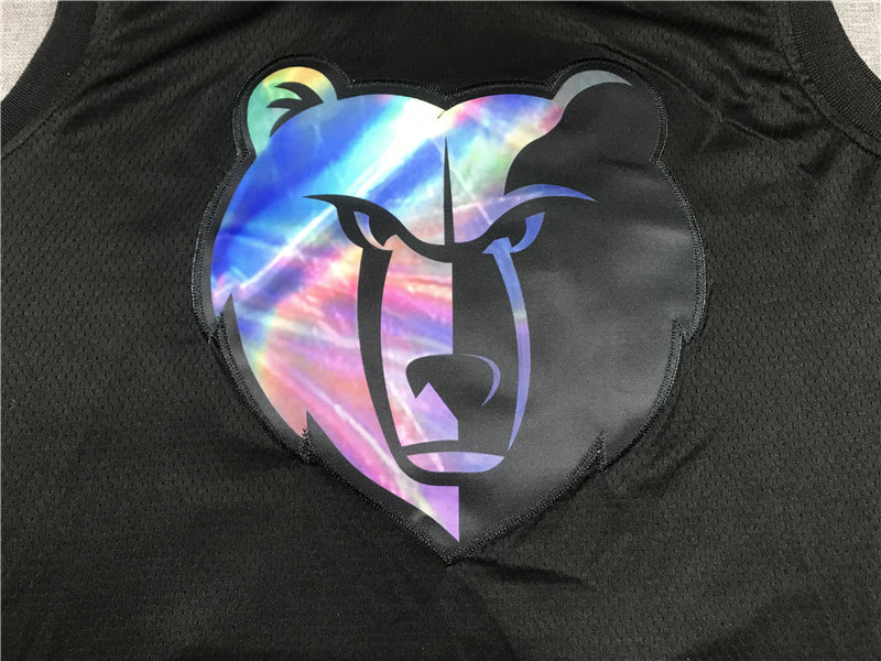 Men's Memphis Grizzlies Ja Morant Black Swingman Fashion Jersey