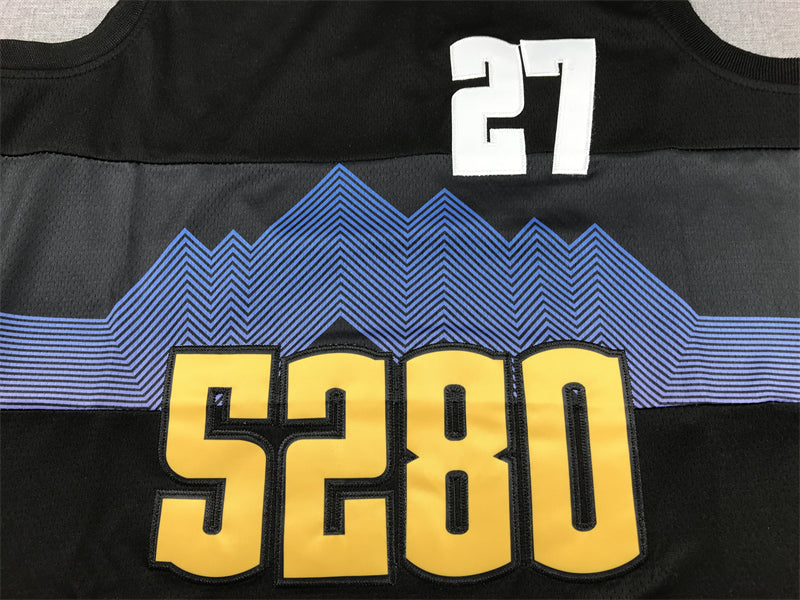 Men's Denver Nuggets Jamal Murray Black 2023/24 Swingman Jersey - City Edition