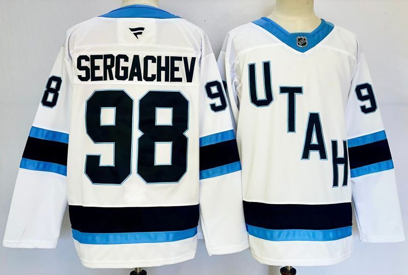 Men's Utah Mammoth Mikhail sergachev Fanatics White Player Game Jersey