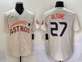 Men's Houston Astros Jose Altuve Cream Player Jersey