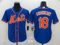 Men's New York Mets Darryl Strawberry Blue Replica Baseball Jersey
