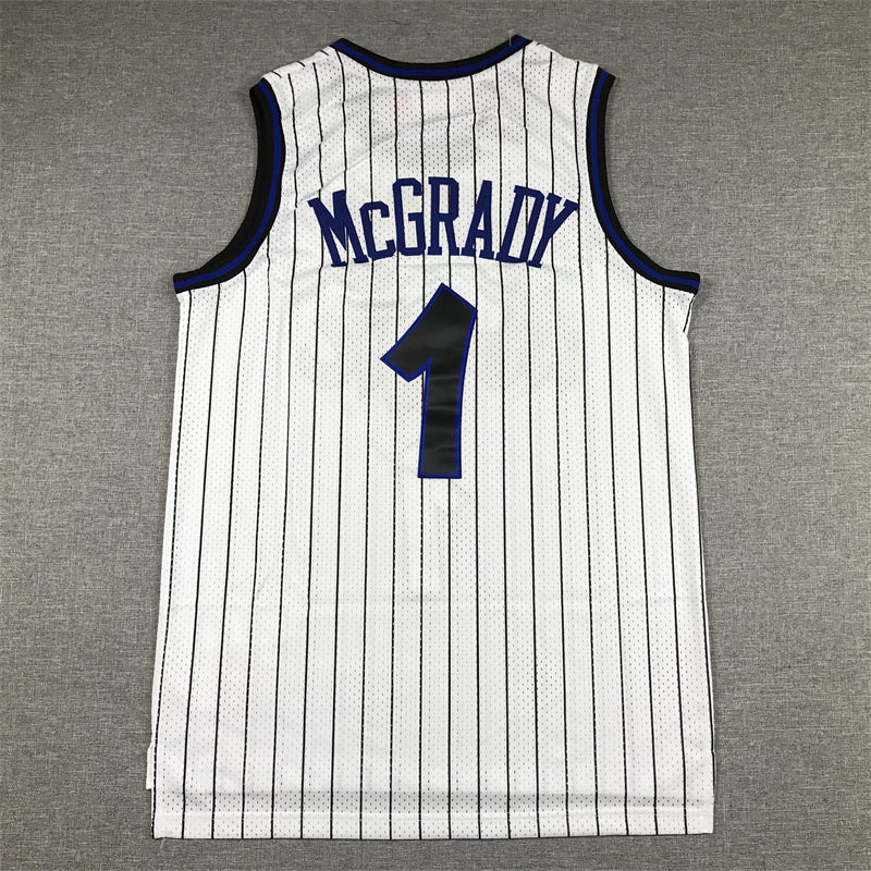 Men's Orlando Magic Tracy McGrady 2003-04 White Hardwood Classics Swingman Jersey