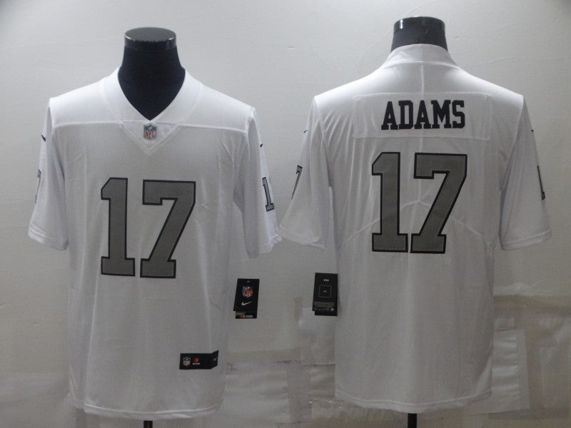 Men's Las Vegas Raiders Davante Adams White Game Jersey