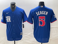 Men's Texas Rangers Corey Seager Royal City Connect Limited Player Jersey