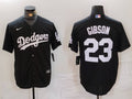 Men's Los Angeles Dodgers Kirk Gibson Black Replica Player Jersey
