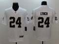 Men's Las Vegas Raiders Marshawn Lynch White Game Jersey