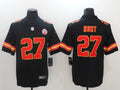 Men's Kansas City Chiefs Karim Hunt Black Player Game Jersey