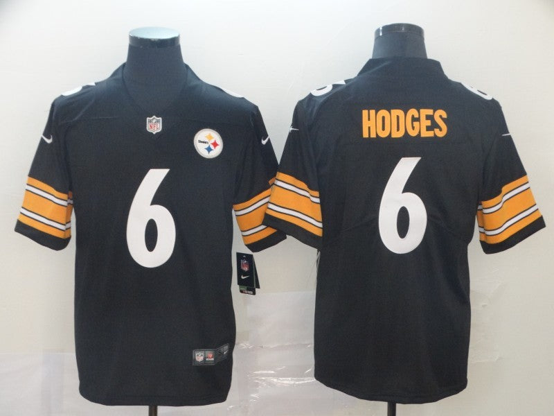Men's Pittsburgh Steelers Devlin Hodges Black Game Jersey