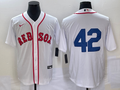 Men's Boston Red Sox White 2023 Jackie Robinson Day Authentic Jersey