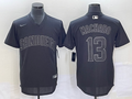 Men's San Diego Padres Manny Machado Black Inverted Legend Jersey