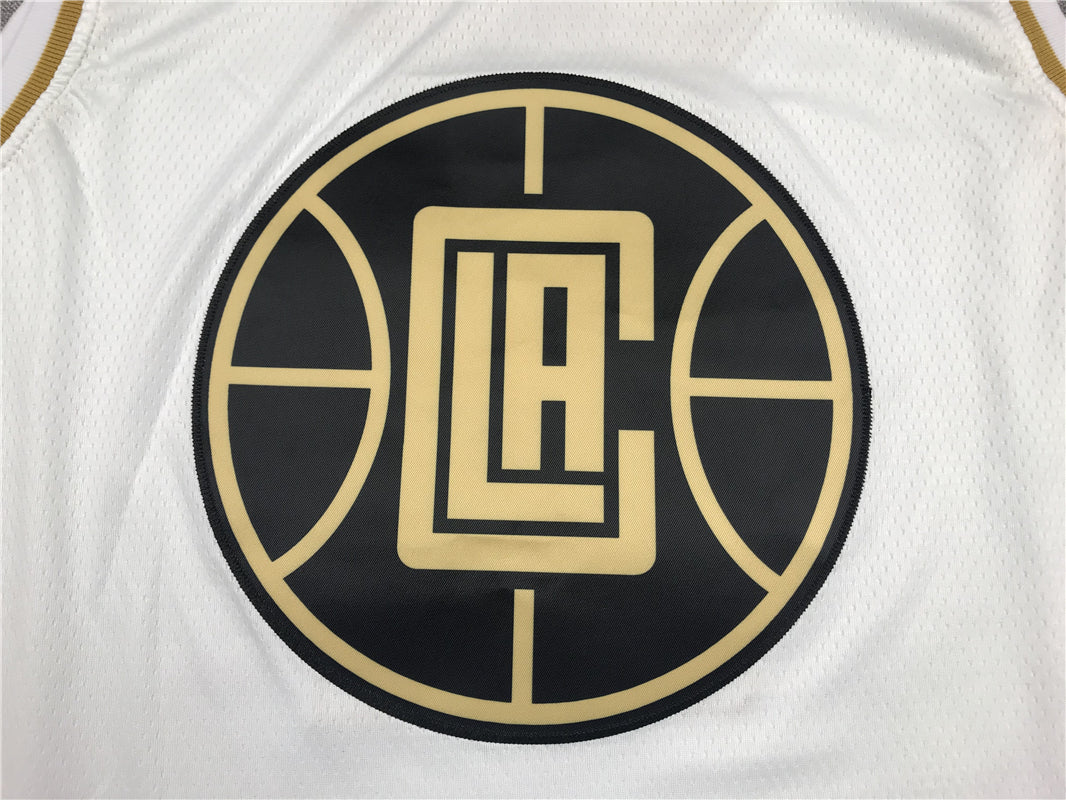 Men's LA Clippers Paul George White Swingman Player Jersey