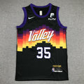 Men's Phoenix Suns Kevin Durant Black Swingman Jersey - City Edition