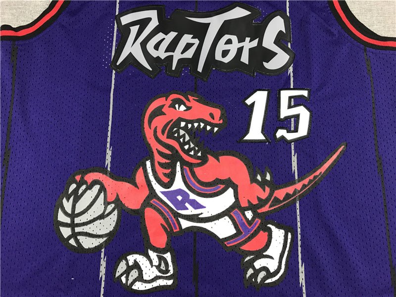Men's Toronto Raptors Vince Carter Mitchell & Ness Purple Classics Jersey