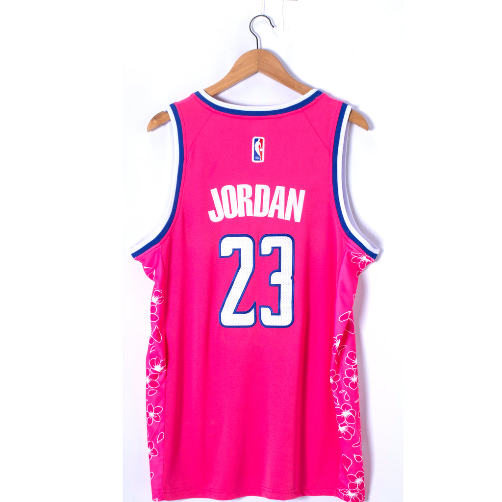 Men's Washington Wizards Michael Jordan Pink 2022/23 Fastbreak Jersey - City Edition