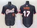 Men's San Francisco Giants Heliot Ramos Black 2025 City Connect Limited Player Jersey