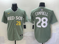 Men's Boston Red Sox Kristian Campbell Gray 2025 City Connect Limited Player Jersey