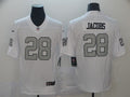 Men's Las Vegas Raiders Josh Jacobs White Player Game Jersey