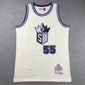 Men's Sacramento Kings Jason Williams Cream Hardwood Classics Swingman Jersey