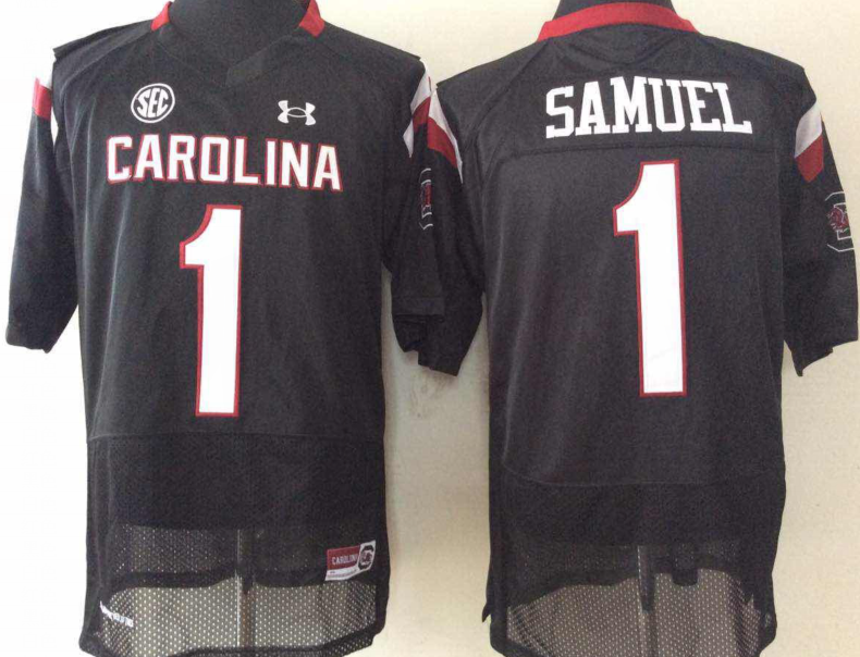 Men's South Carolina Gamecock Deebo Samuel Black Player Game Jersey