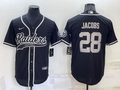 Men's Las Vegas Raiders Josh Jacobs Black Game Jersey Joint Edition