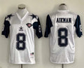 Men's Dallas Cowboys Troy Aikman Mitchell & Ness White Legacy Replica Jersey