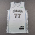 Men's Dallas Mavericks Luka Doncic White 2024/25 Swingman Player Jersey - City Edition