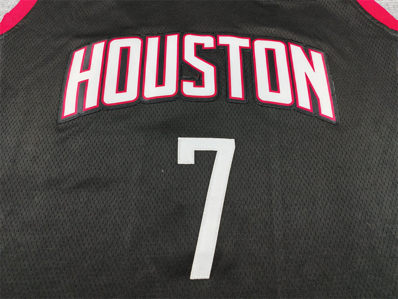 Men's Houston Rockets Kevin Durant Black Swingman Player Jersey - Statement Edition