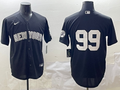 Men's New York Yankees Aaron Judge Black Player Jersey
