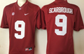Men's Alabama Crimson Tide Bo Scarbrough Crimson Player Game Jersey