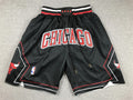Men's Chicago Bulls Black Pocket Shorts