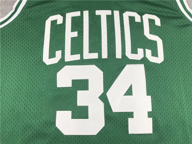 Men's Boston Celtics Paul Pierce Green 2007-08 Hardwood Classics Swingman Jersey