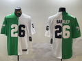 Men's Philadelphia Eagles Saquon Barkley Green/White Game Jersey