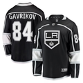 Men's Los Angeles Kings Vladislav Gavrikov Black Home Breakaway Jersey
