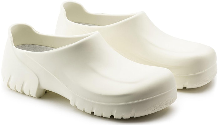 Birkenstock Super Birki 0020292 Polyurethane White Covered-Toe Slippers